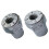 2 Pair 3/8Inch Female Thread Positive Negative Battery Post Terminal Adapters Battery Cable Terminals 3