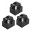3X 3PIN Terminals Refrigerator PTC  Relay 12 Ohm Resistance 1