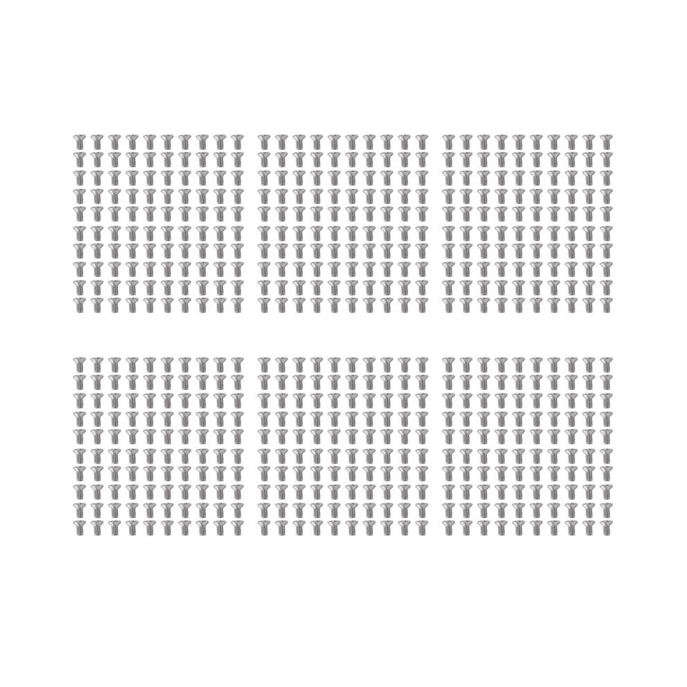 M3 X 6Mm Phillips Flat Countersunk Bolts Machine Screws 600Pcs 4712806631932