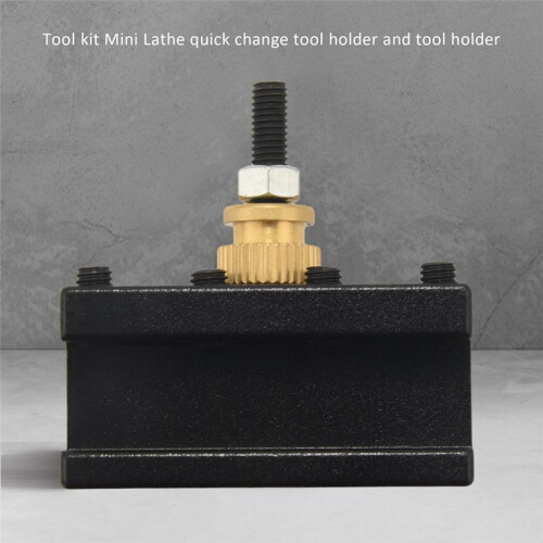 24PCS Tooling Package  Lathe Quick Change Tool Post & Holders Multifid Tool Holder 1