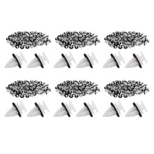 600Pcs 51418224768 Plastic Rivets Clip for E46 E53 E90 E91 E70 Door Panel Auto Fasteners Trim Panel Push Retainer