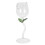 1Un Taça De Vinho Com Flor Claro Para E Eventos 1