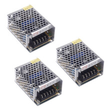 3X AC 100V - 240V to 5V 5A 25W Voltage Converter Switches Power Supply Part for Guided Stripes