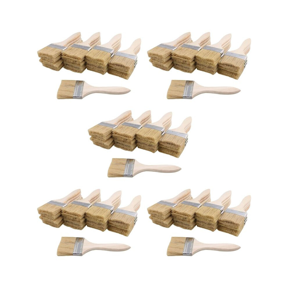 120Pcs Paint Brushes 70Mm Chip Paint And Varnish Brush Perfect For Wall And Wood Painting Stains Glues 4711706084268