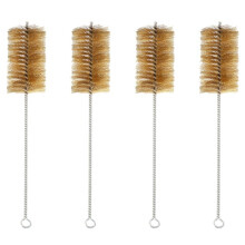 4X Copper Wire Pipe Tube Chimney Cleaning Brush 60mm Dia