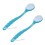 2X Long Handled Body Bath Shower Back Brush Scrubber Massager Disability Helper 1