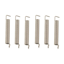 6 Pieces Steel Guitar Tremolo Bridge Tension Springs for Fenders Strat