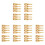 21 Pairs, Open Screw Banana Plugs for Speaker Cable 1