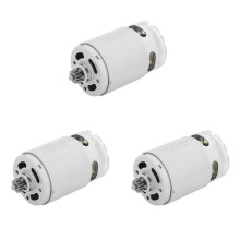 3X GSR14.4-2-LI 13 Teeth Motor 1607022649 HC683LG for DC14.4V 3601JB7480 Electric Drill Maintenance Spare Parts