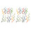 Plastic Reptile Animal Snake Model Toy 24Pcs Multicolour 1