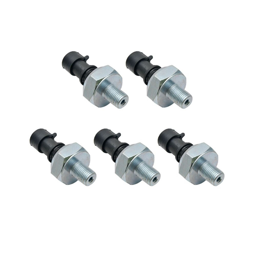 5X Oil Pressure Sensor For Corsa Agila For Aveo 2007-2011 90534902 93190643 Black/Silver 6032408030307