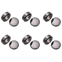 6X for IDrive Car Multimedia Button Cover Trim Knob Sticker for - F10 F18 F07 F20 F21 F06 F12 F30 F01 F02 F25 F26