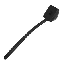 3Szt Stalowy Grill Brush Z Długim Uchwytem Czarny Do Bbq