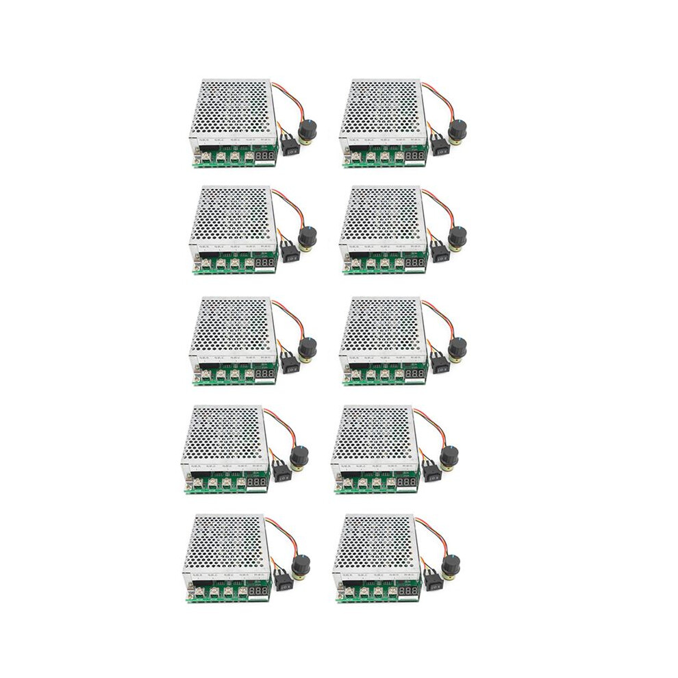 10X 10-55V 100A 3000W Motor Speed Controller Reversible Pwm Control Forward And Reverse Controller 6033227167632