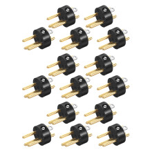 45Szt Profesjonalny Metalowy Mikrofonowy Xlr 3-Pin Adapter Audio