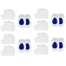 12 Paar Fersenschalen,Einlagen für Plantarfasziitis,Gel-Fersenkissen,Fersenschutz,Perfekt FürPlantarfasziitis, Achillessehnenentzündung und