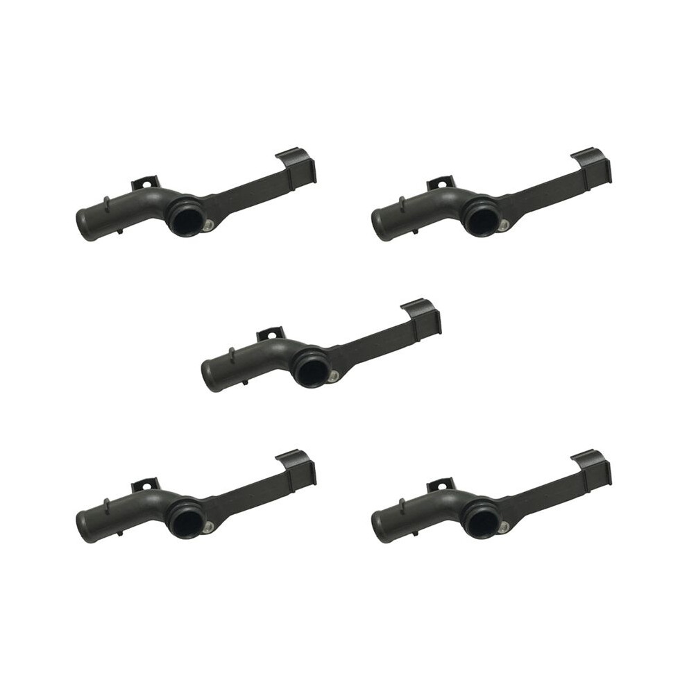5X Plastic Engine Water Pipe Oil Cooler To Cylinder Fit For C230 W203 M271 A 2712001352 Black 4713298632568