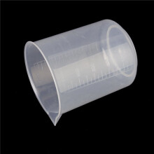 5X 500Ml Cubilete Transparente de Medicion