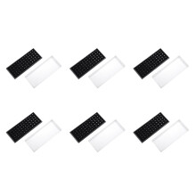 360Pcs Stainless Steel Nose Studs Rings Piercing Pin Body Jewelry 22G 1.5mm 2mm 2.5mm