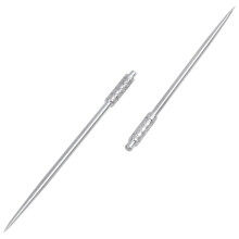 4X Titanium Toothpick Survival Hygiene TC4 Ti EDC X2