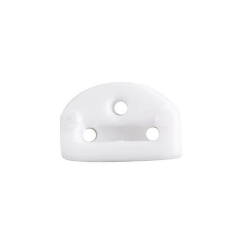60Pcs Classical Guitar Rollers String Trees Retainer Guides Guitar String Locks Nut Block Clamp, White 1