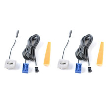 2X Carro CD Changer Microfone Micro-Phone Adaptador de Cabo para E90 E91 E92 E93