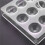 6X 24 Hål Semi Sphere Choklad Form Polykarbonat Choklad Bar Form Half  Candy Maker Form Bakeware 6