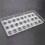 6X 24 Hål Semi Sphere Choklad Form Polykarbonat Choklad Bar Form Half  Candy Maker Form Bakeware 3