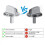 4 PCS Upgrade 5304525746 Long Stem Stove Knobs Replacements, Compatible with Gas Stove Range Oven Knobs 5