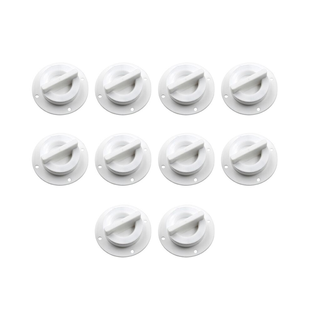 10X New Water Valve Deck Drain Scupper Drain Valve Outlet For Marine Boat Raft Yacht 4714031726018