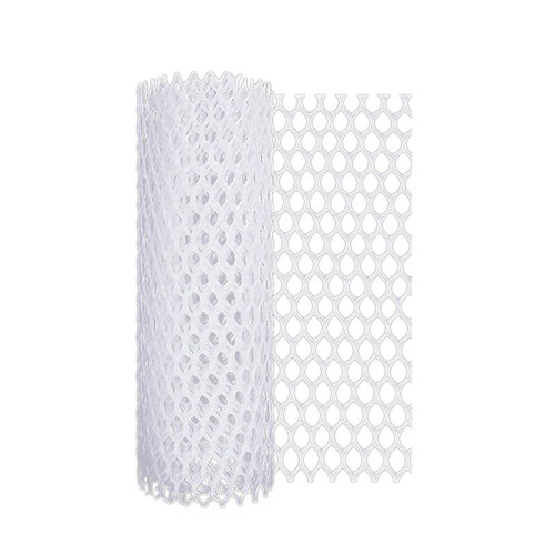3X Reusable Plastic Chicken Wire Fence Mesh  Durable Hexagonal Mesh DIY Project (White) 1