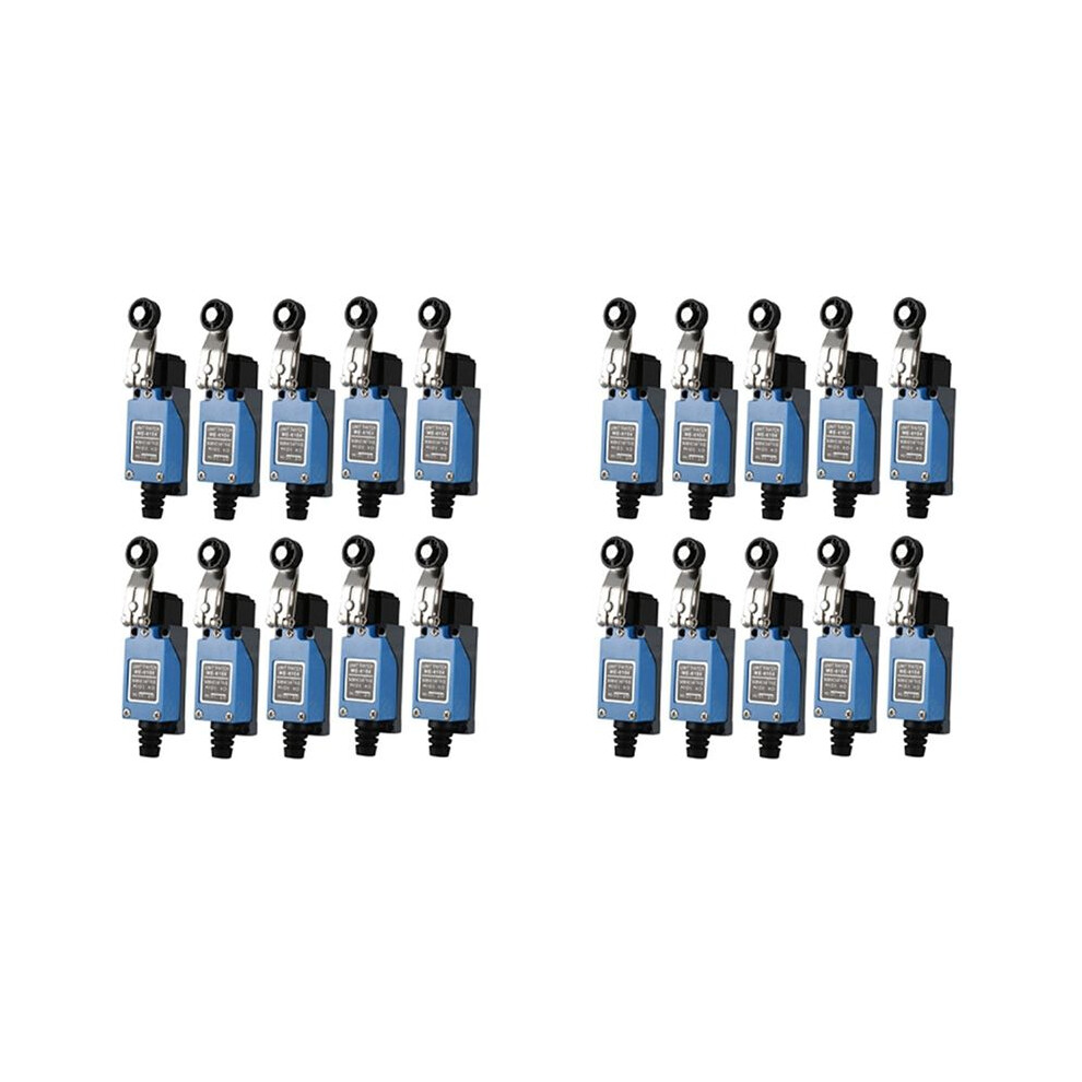 20Pcs Me-8104 Momentary Roller Arm Type Limit For Cnc Mill 5A 250V Me8104 6031592471835