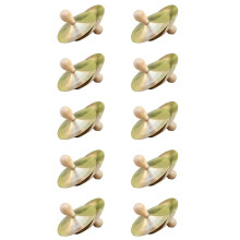 10 Par Pratos de Cobre de PercussãO Manual de 9 cm para Crianças Instrumento Musical EducaçãO Brinquedos LatãO