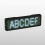 6X  LED Name Badge Rechargeable Light Sign DIY Programmable Scrolling Message Board Display LED,Type 2 8
