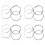 16 Set di Corde In Nichel Argento per Violoncello Violoncello 4/4 1