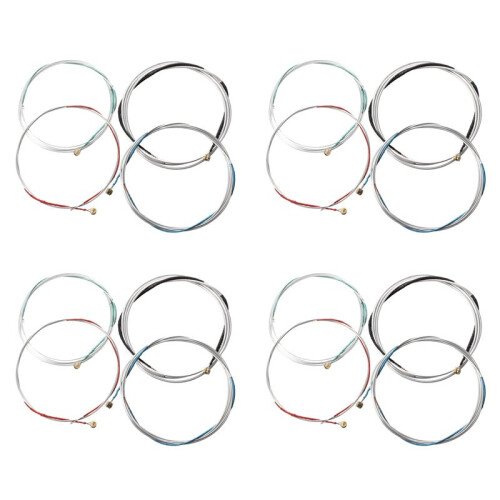 16 Set di Corde In Nichel Argento per Violoncello Violoncello 4/4
