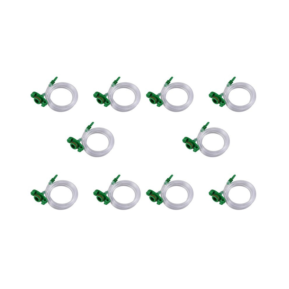 10X 30Cc-50Cc Plastic Transparent Air Tubing Glue Dispenser Syringe Adapter 6032222450213
