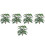 5X Artificial  Plant Leaf Artificial Fake Tropical   Leaf Artificial Plant 1