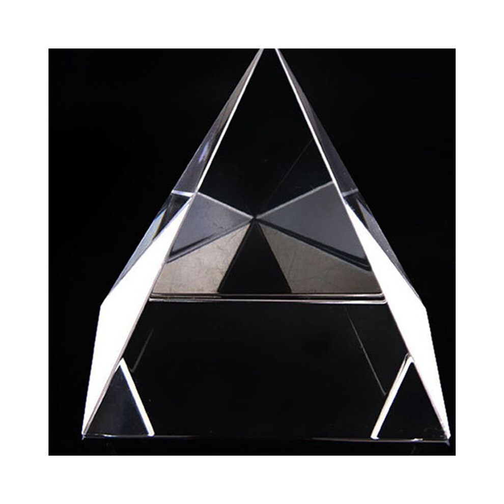6X Prism Optical Glass Pyramid 40Mm High Rectangular Polyhedron Suitable For Teaching Experiments 4712494472008