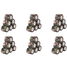 36 Rolek Taśma Kamuflażowa Cling Scope Wrap Camo Bandaż RozciąGliwy Taśma Samoprzylepna na Kemping Rower Myśliwski Teleskop