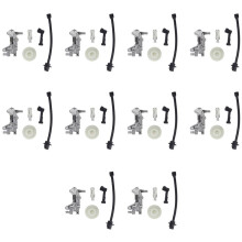 50Pcs Oil Pump Filter Pipe Hose Oil Nozzle Turbine Kit for 4500 5200 5800 45CC 52CC 58CC Chainsaw Spare