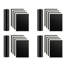16 PCS Black Laser Engraving Marking Paper, 39X27cm Laser Color Engraving Paper for Metal, Glass, Ceramics