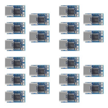 20 Peças PDC004-PD Módulo Decoy PD USB-C PD 20V  TensãO Fixa Módulo Disparador de Energia 5A Tipo-C Entrada Fêmea para Notebook