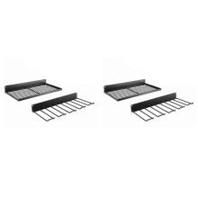 4X Handgereedschap Organizer Rek Wandmontage Werkplaats Garage Mobiele Gereedschapsplank Zware Elektrische Boorgereedschaphouder