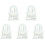 5X for  H3 Front Grille Plastic Clip Retainer 11561829 1