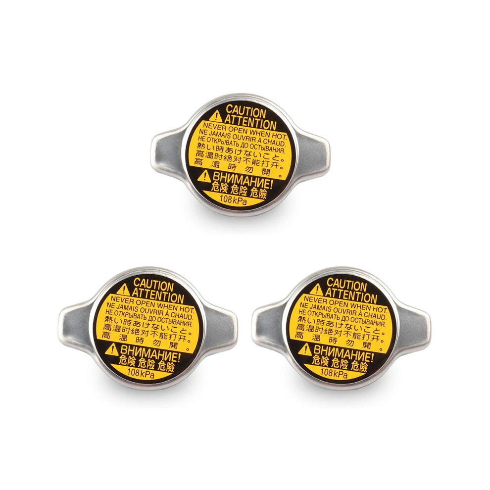 3X Radiator Cap, Replace 16401-31650, For 4Runner, Tacoma, Gx470, Is250 Is350, Gs350 Gs450h 4711090523749