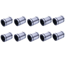 10X LM20UU 20mm Inside Dia Linear Motion  Bush Bearing Bushing Silver