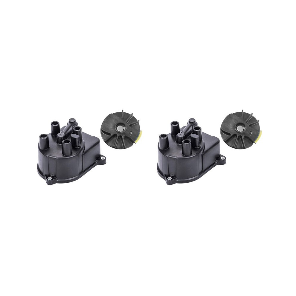 2X Ignition Distributor Cap, Rotor, and Gasket Kits 30102-P54-006 30102-PT2-006 for  CR-V Accord 1995-2002