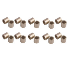 20 Pieces of Oil-Immersed Sintered Bronze Bushing Bearing Sleeve 8X12X12mm