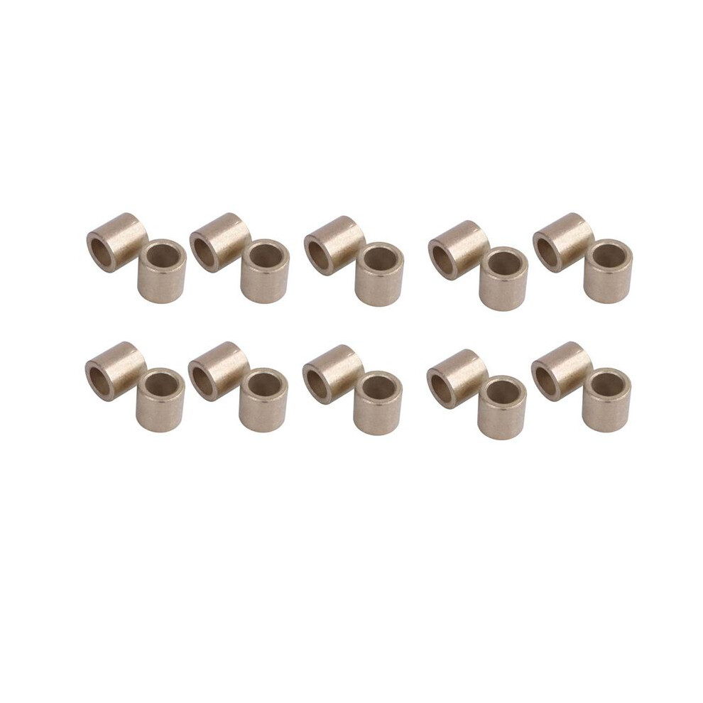 20 Pieces Of Oil-Immersed Sintered Bushing Bearing Sleeve 8X12x12mm Bronze 4711583776782